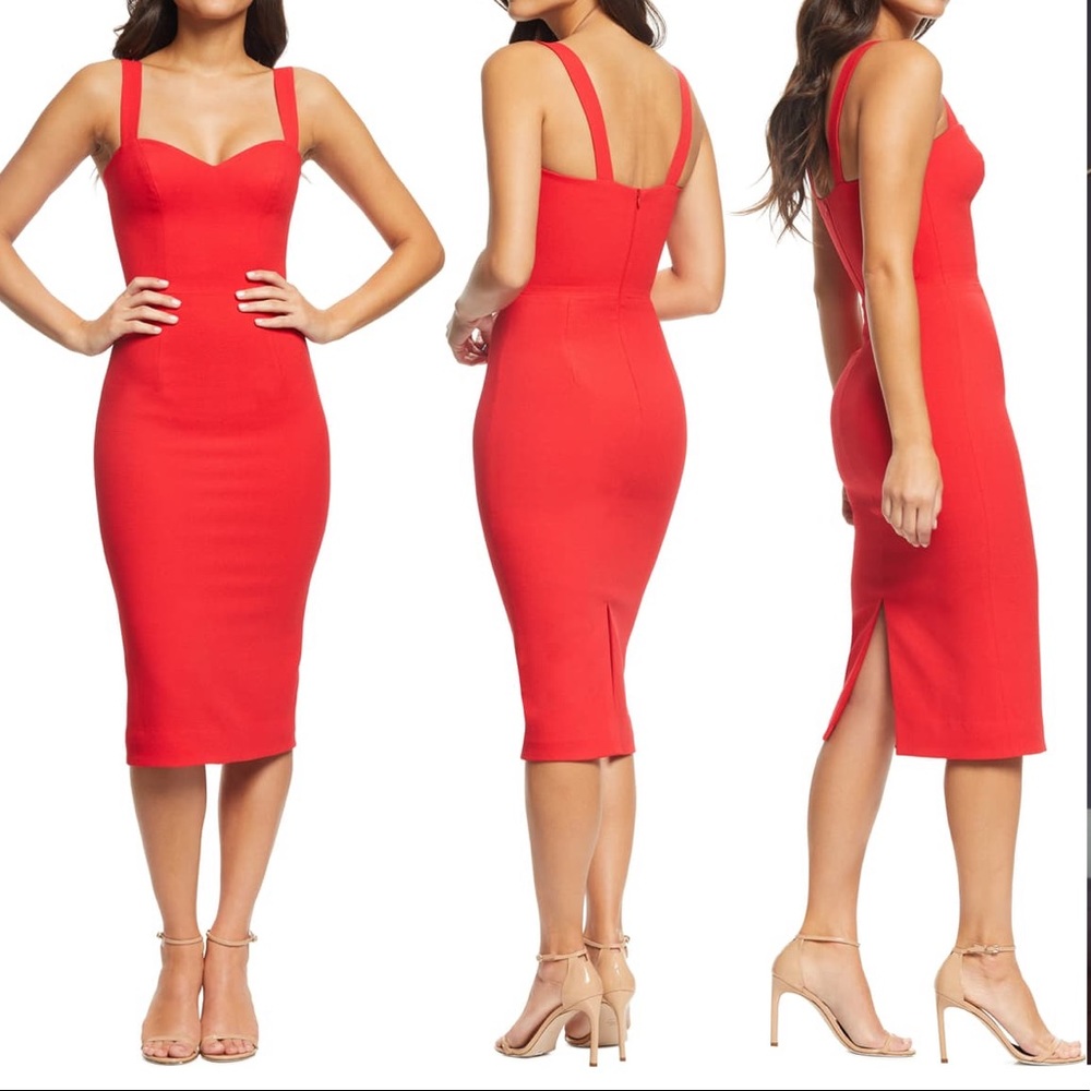 Neck Cocktail dress